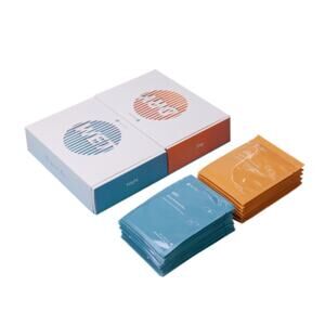 Baseblue Cosmetics Dry and Wet Dual Action Facial Cleansing Wipes